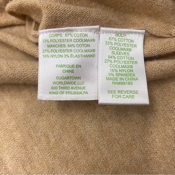 Lilly Pulitzer Sweater S Coolmax Drmara Crochet Tassel Long Sleeve Lightweigh - Picture 4 of 9